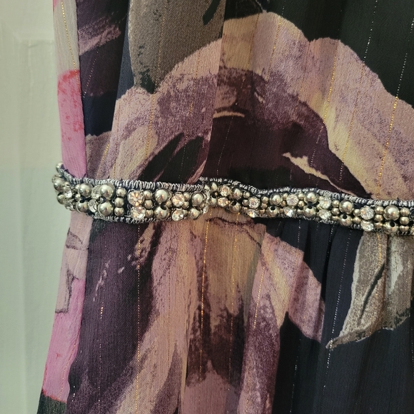 SLNY Maxi dress with rhinestone embellishment - Picture 2 of 5